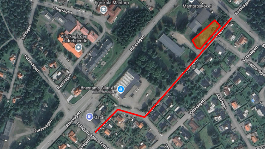 Smedjevägen location